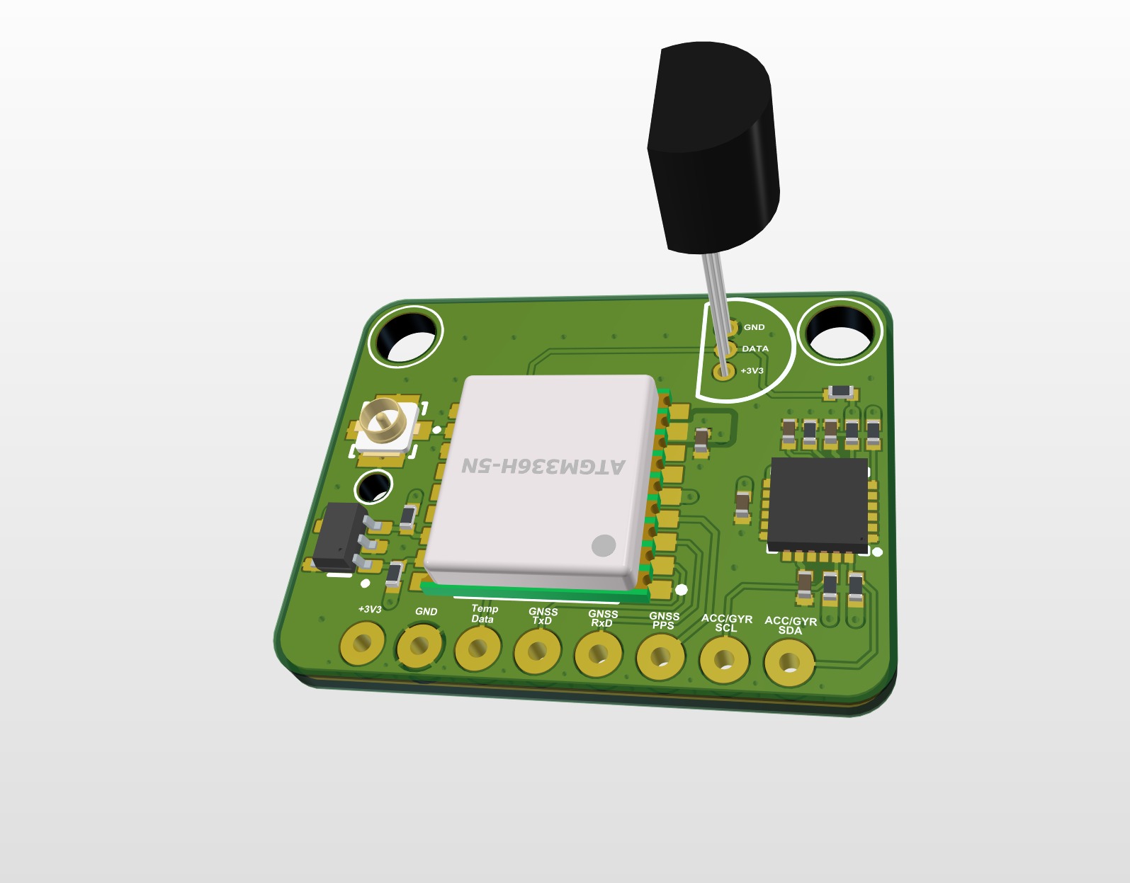 Combined Sensor PCB Assembly